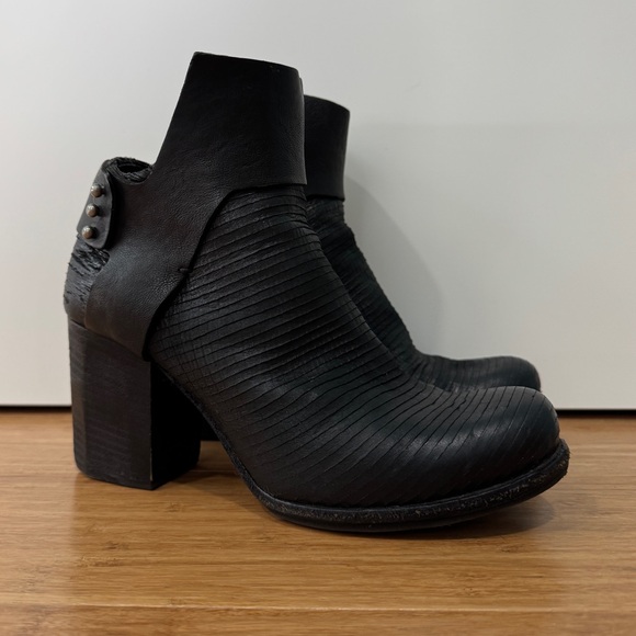 A.S.98 chunky heel Bootie Sz 36 - Picture 4 of 9